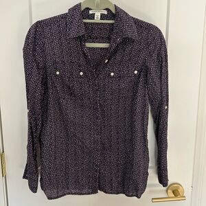 Banana Republic Floral Shirt